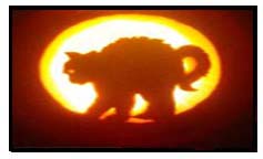 Carving pumpkins using templates and stencils