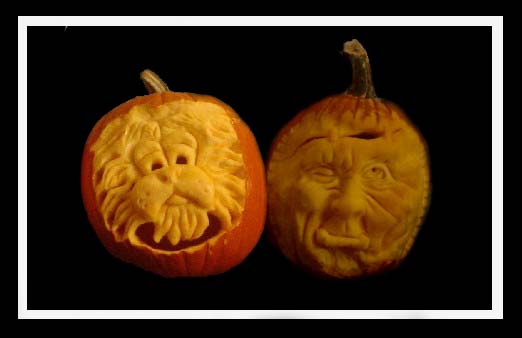 Cool pumpkin carvings and sculptures